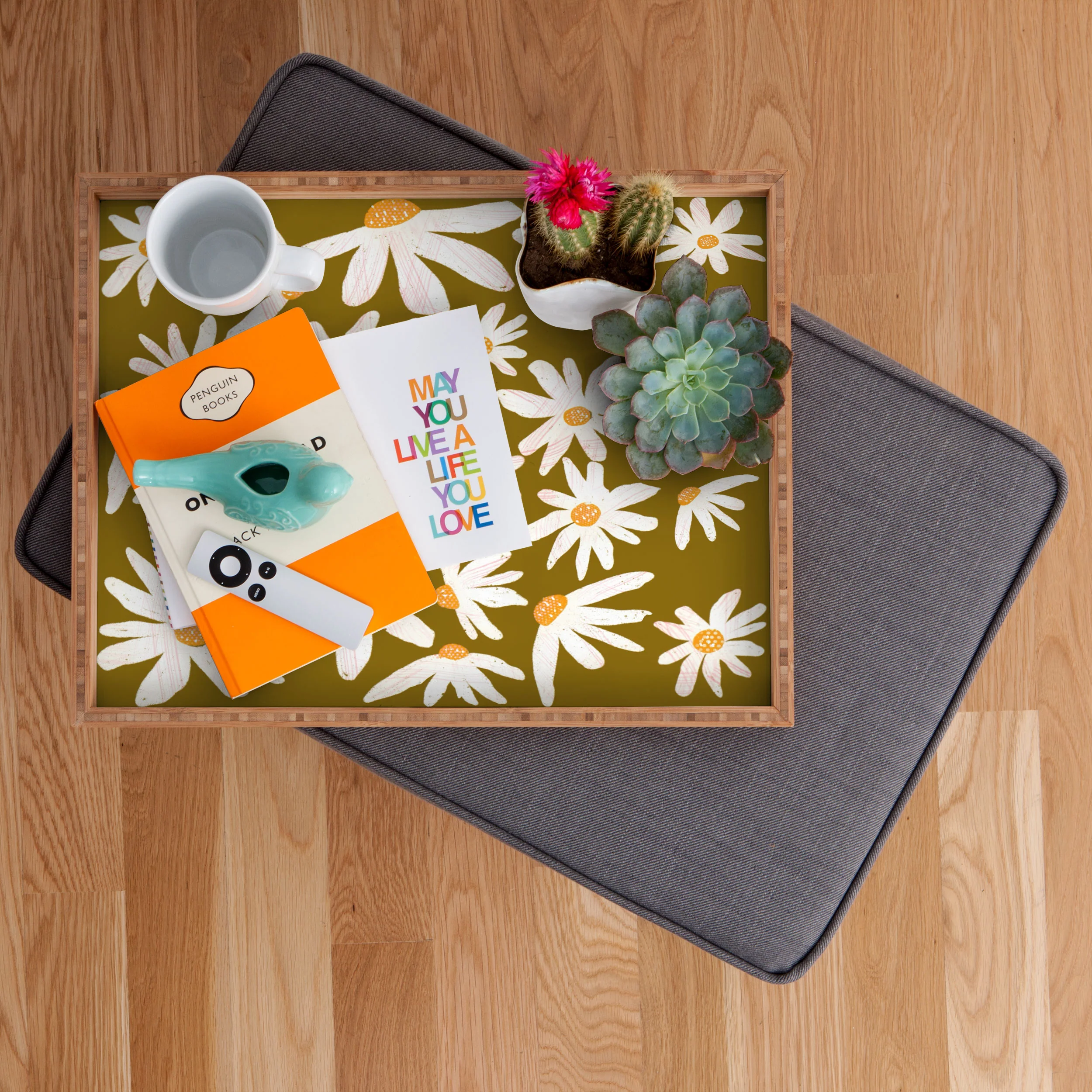 RosebudStudio Bloodroot Rectangular Tray - Image 2