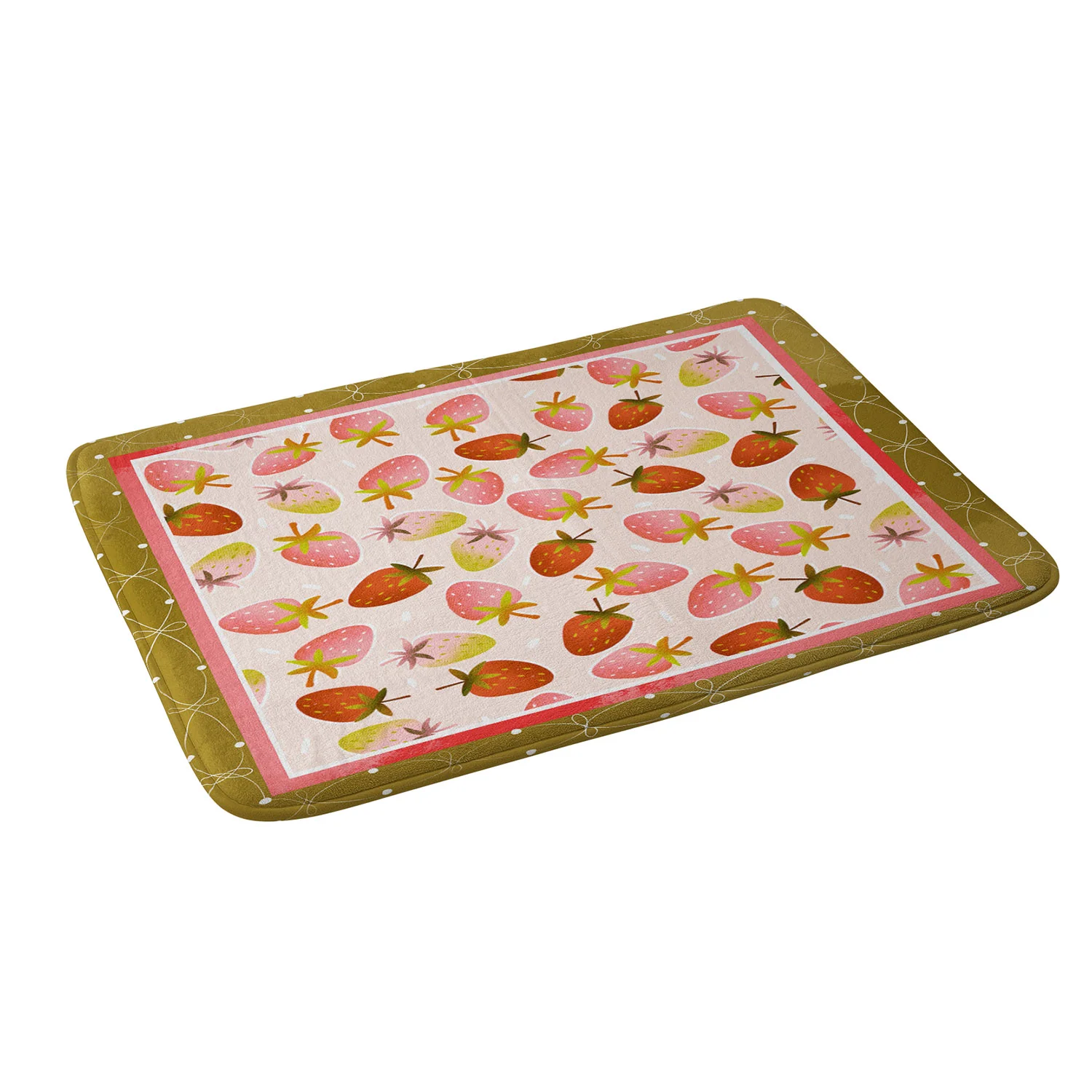 RosebudStudio Ripe and Fresh Memory Foam Bath Mat - Image 2