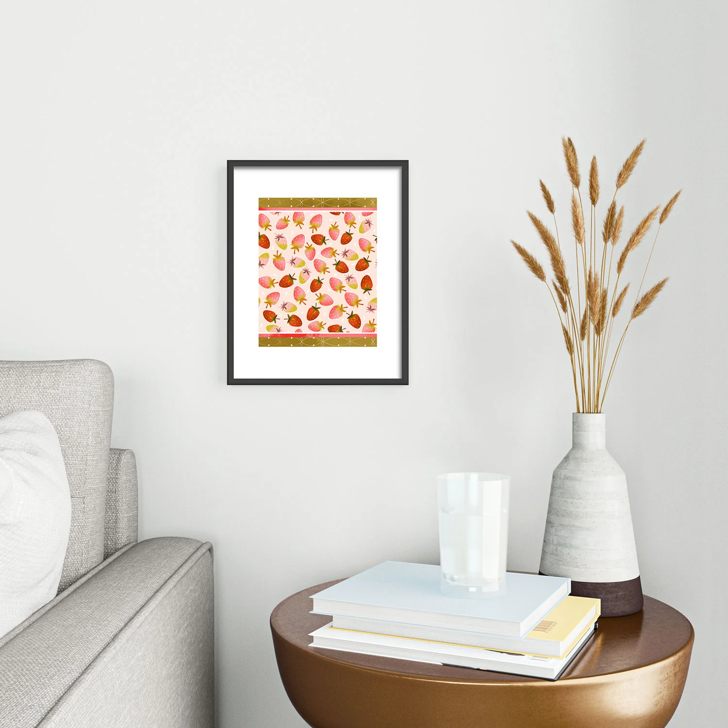 RosebudStudio Ripe and Fresh Metal Framed Art Print - Image 10