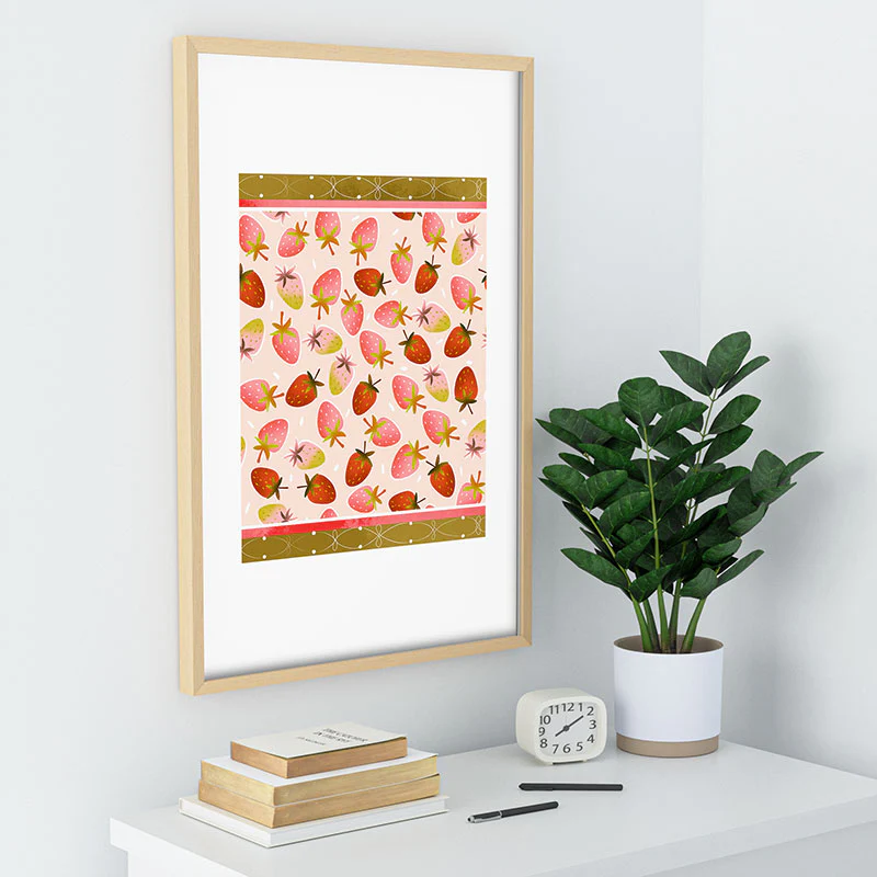 RosebudStudio Ripe and Fresh Recessed Framing Rectangle - Image 30