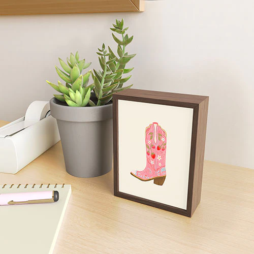 RosebudStudio Strawberry Girl Framed Mini Art Print - Image 7