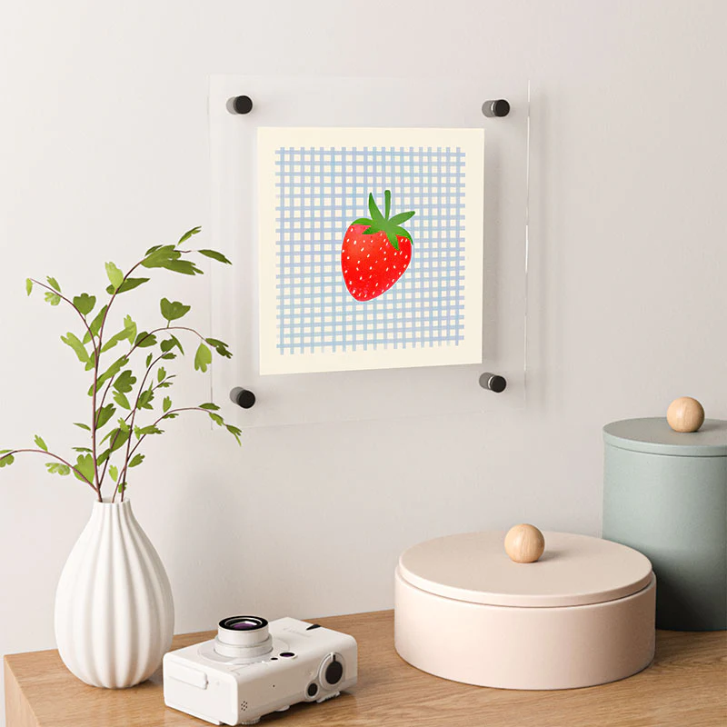 RosebudStudio Strawberry Sunshine Floating Acrylic Print - Image 12