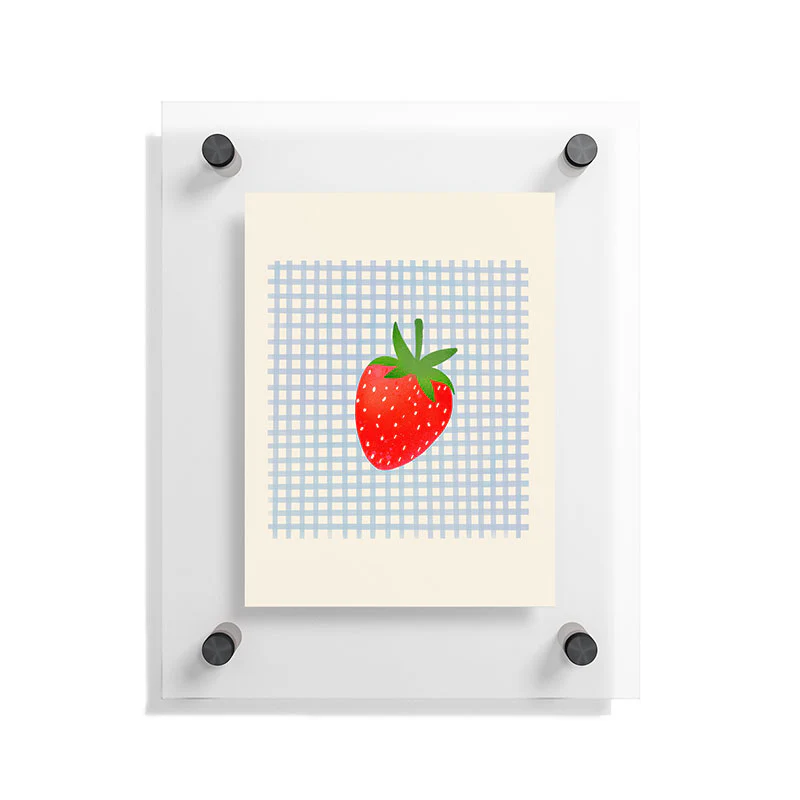 RosebudStudio Strawberry Sunshine Floating Acrylic Print - Image 5