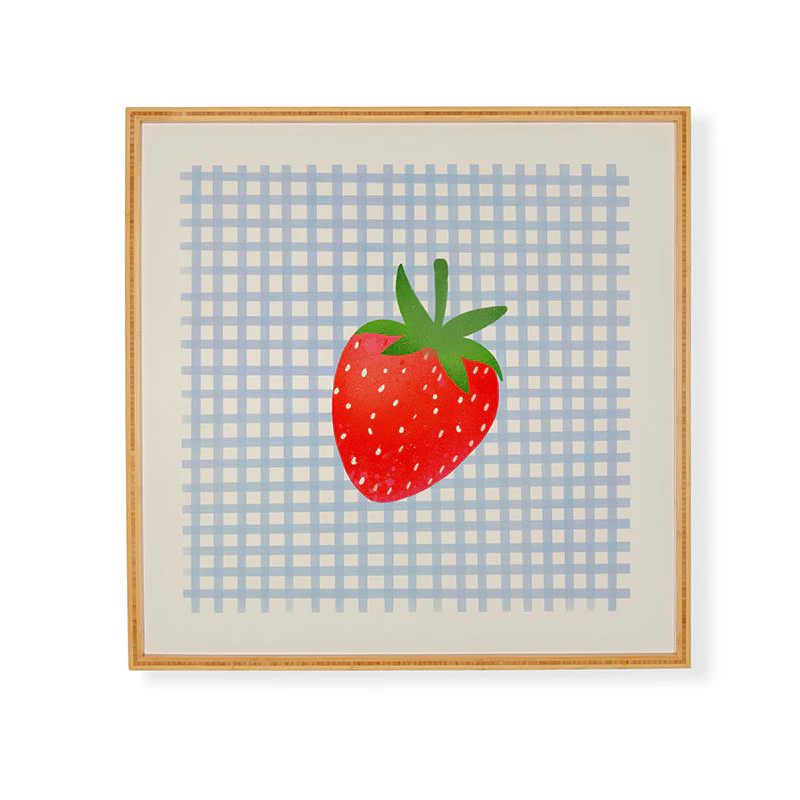 RosebudStudio Strawberry Sunshine Framed Wall Art - Image 5