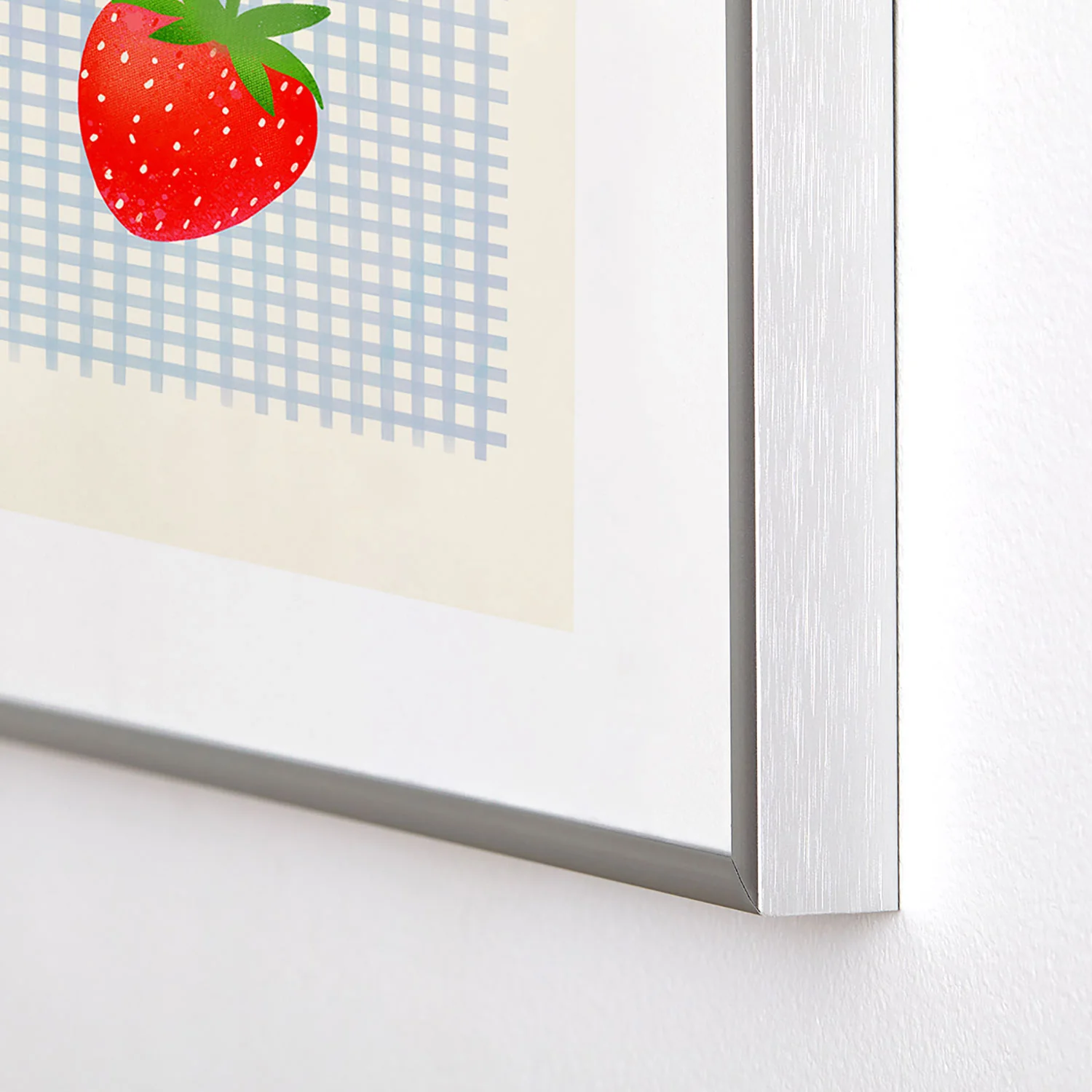 RosebudStudio Strawberry Sunshine Metal Framed Art Print - Image 8