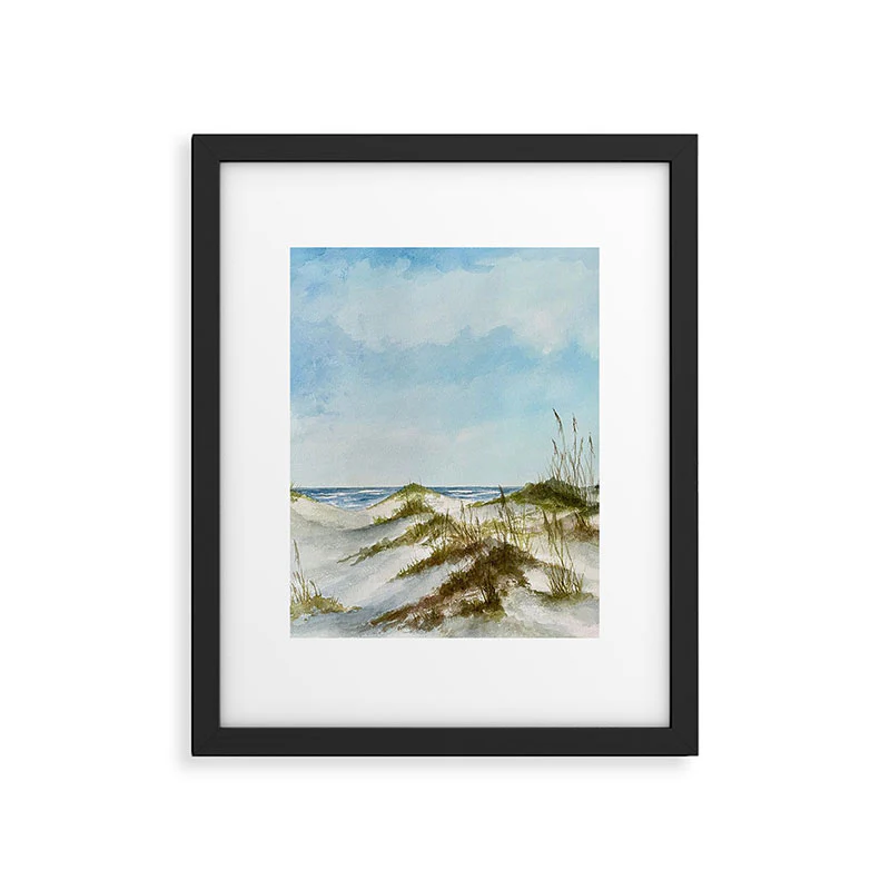Rosie Brown Beyond the Dunes Framed Art Print - Image 25