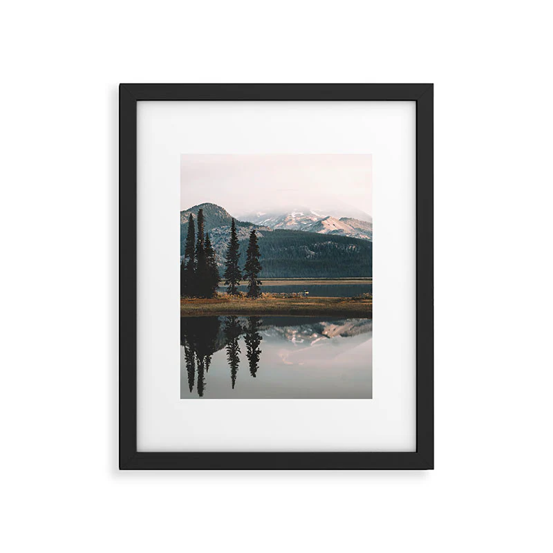 Rustic Bones Sparks Lake Framed Art Print - Image 31