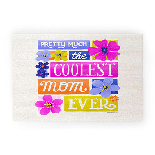 Seta Zakian Coolest Mom Ever Welcome Mat