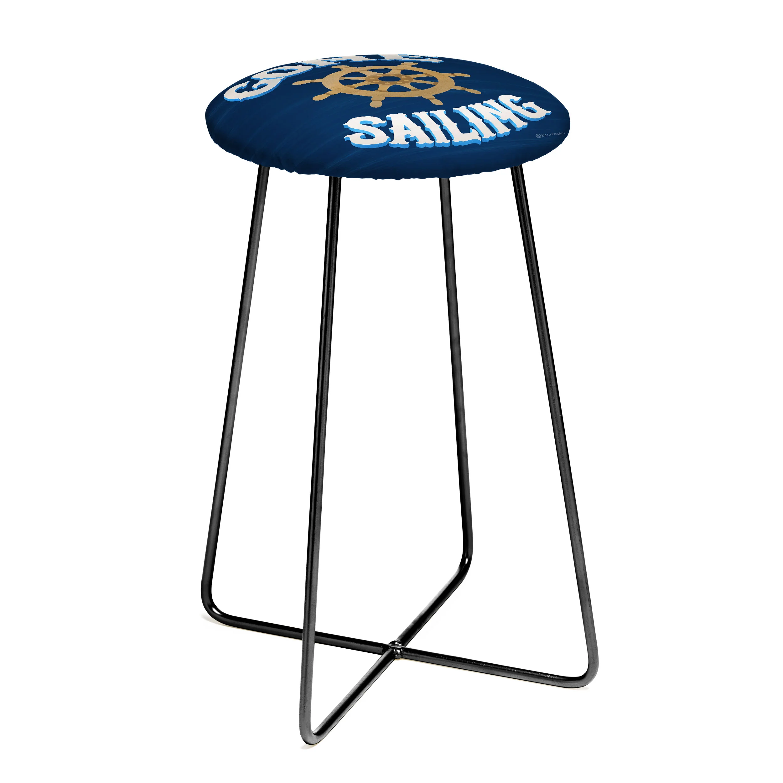 Seta Zakian Gone Sailing Counter Stool - Image 2