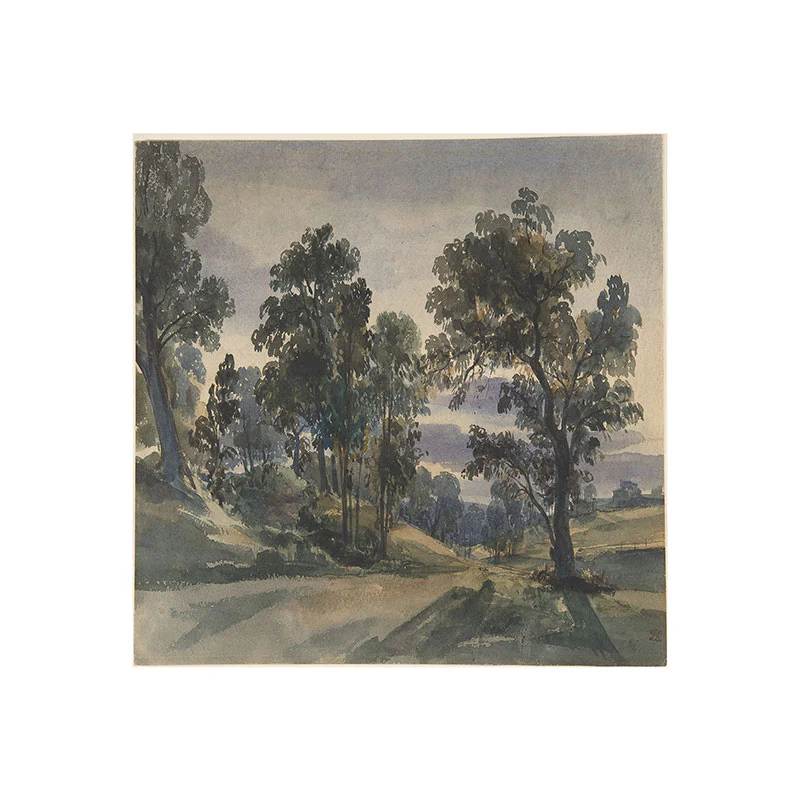 Shopability A Parkland View at Dusk Art Print - Image 19