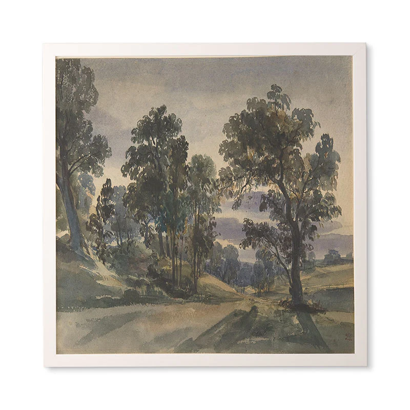 Shopability A Parkland View at Dusk Framed Wall Art - Image 17