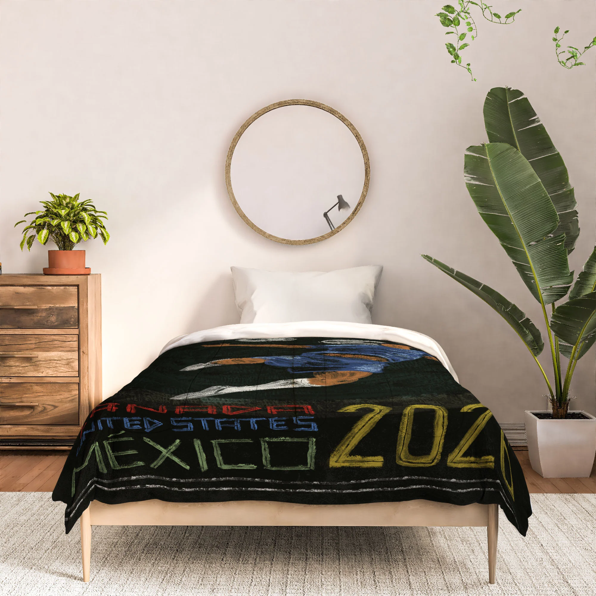 Society6 Design Studio Canada US Mexico 2026 Comforter - Image 6
