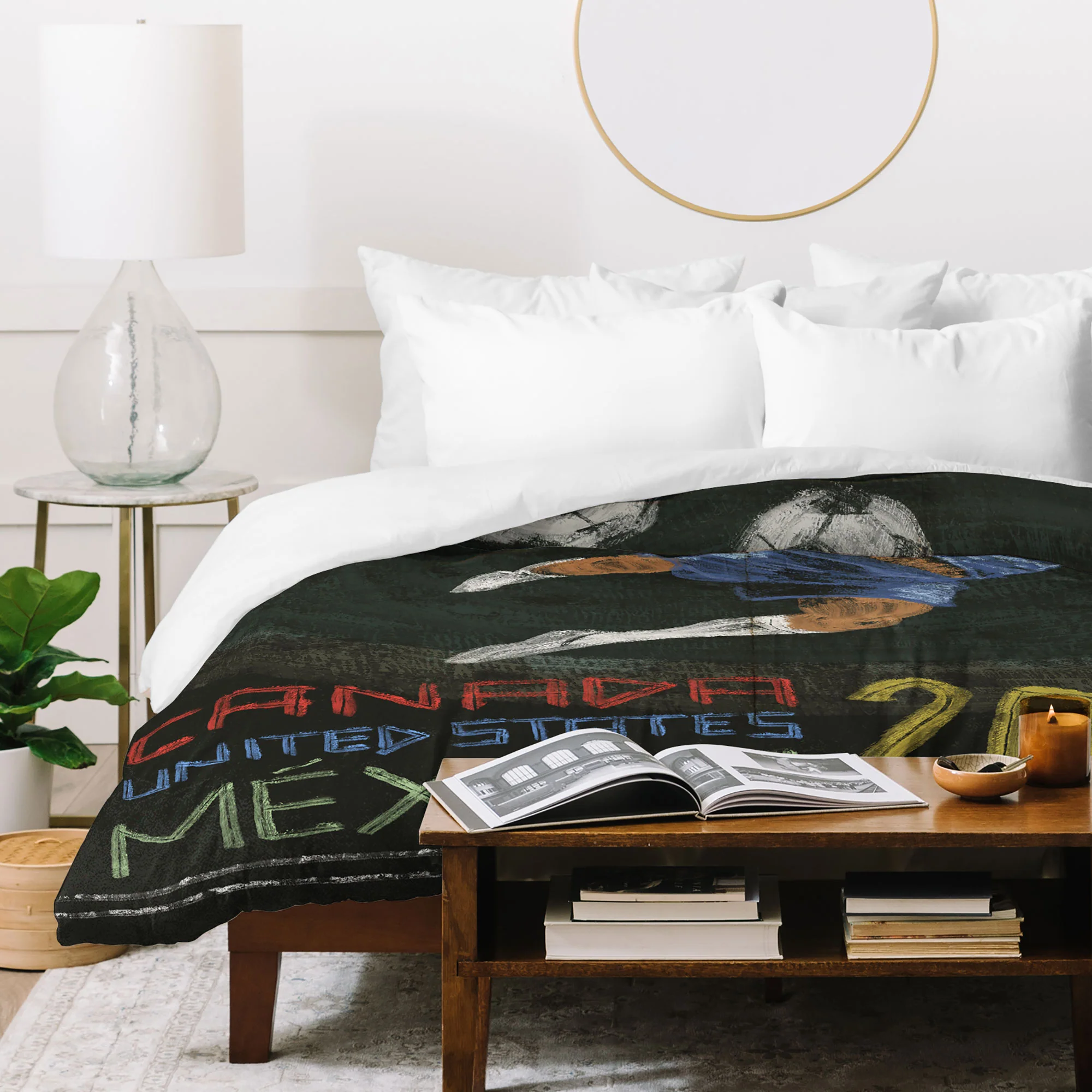 Society6 Design Studio Canada US Mexico 2026 Duvet Cover - Image 7