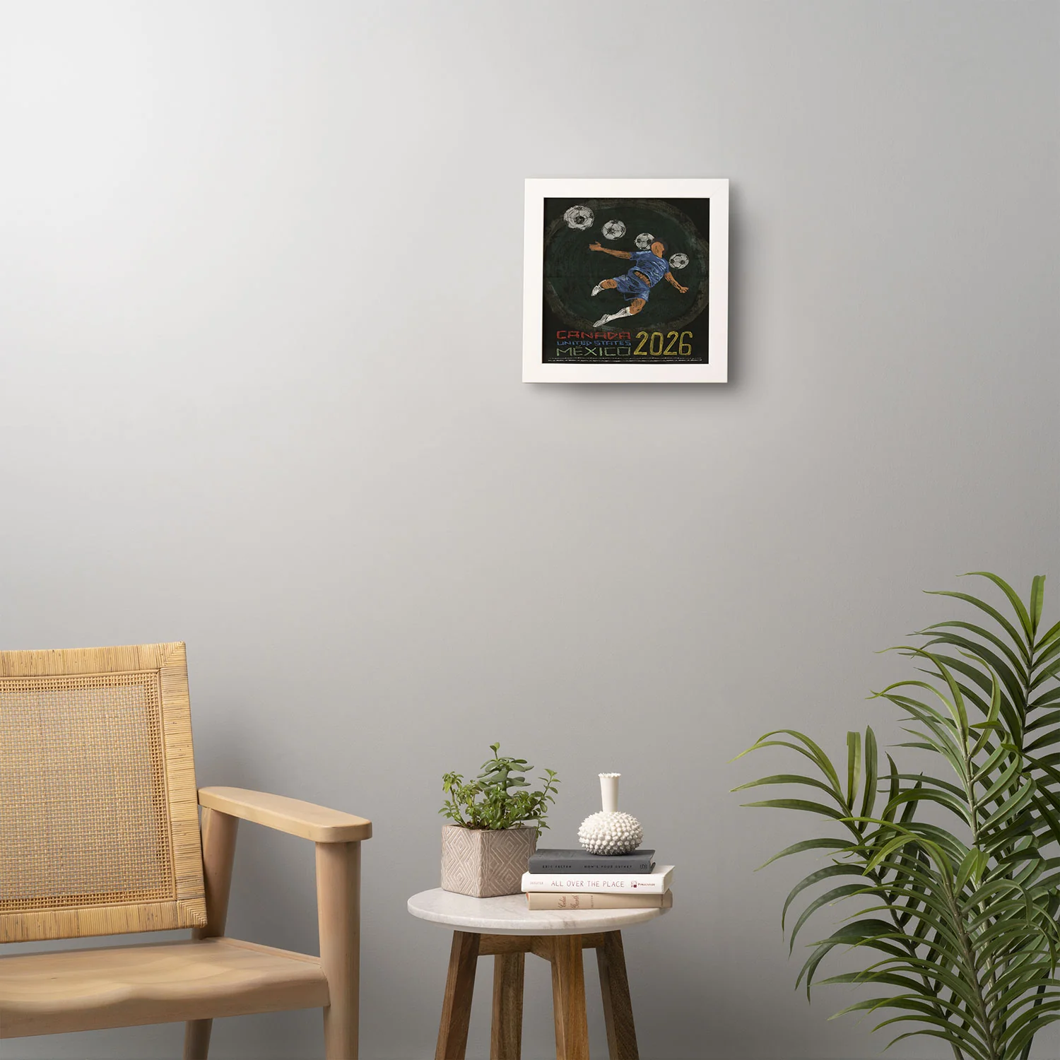 Society6 Design Studio Canada US Mexico 2026 Framed Wall Art - Image 14