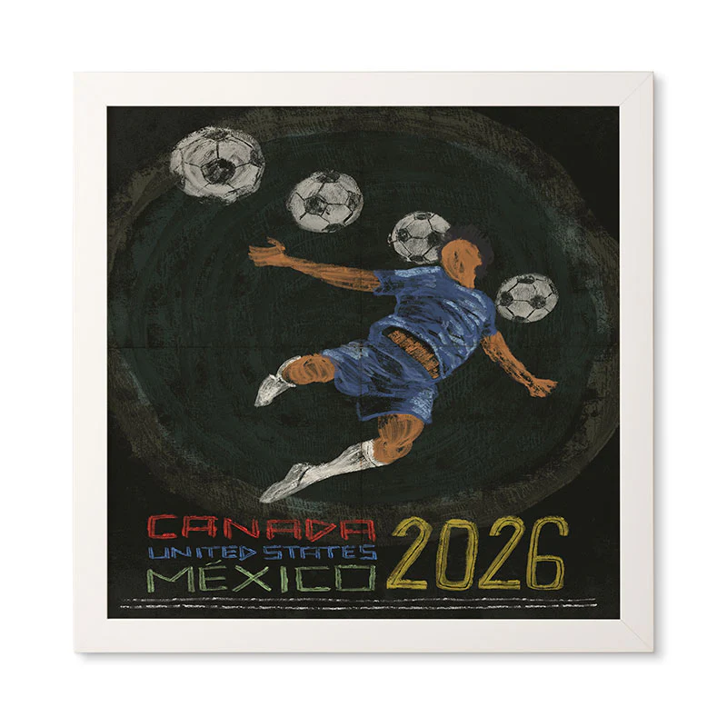 Society6 Design Studio Canada US Mexico 2026 Framed Wall Art - Image 15