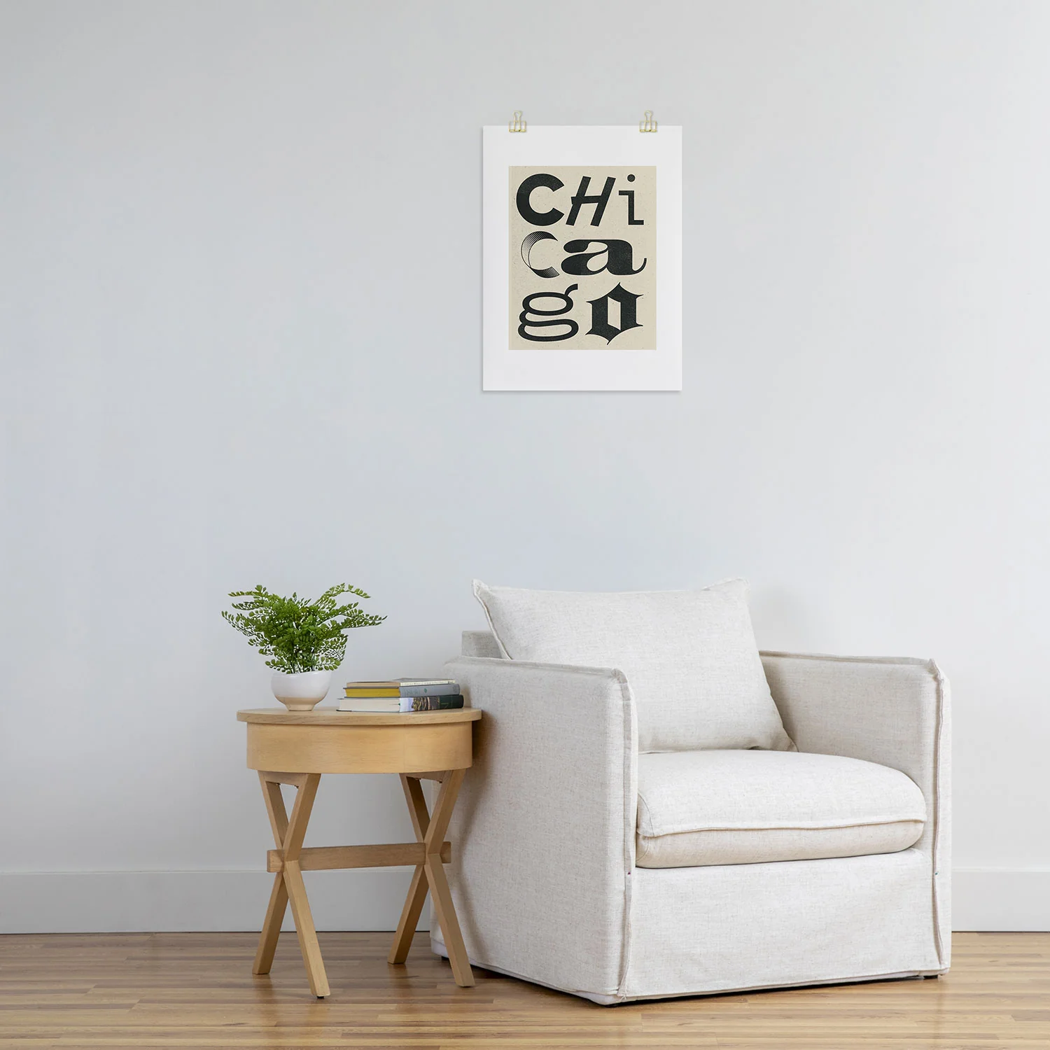 Society6 Design Studio Chicago Found Text Art Print - Image 12