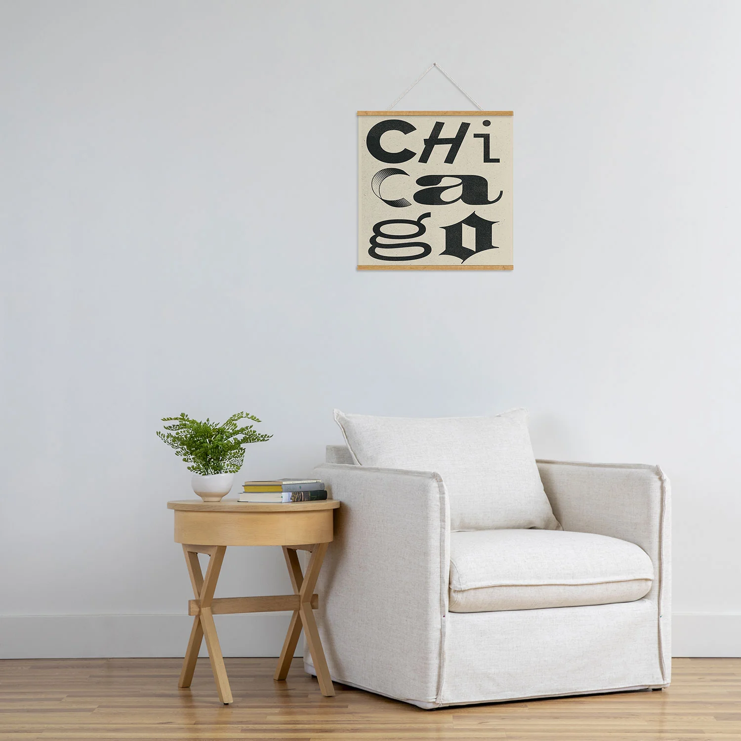 Society6 Design Studio Chicago Found Text Art Print - Image 45