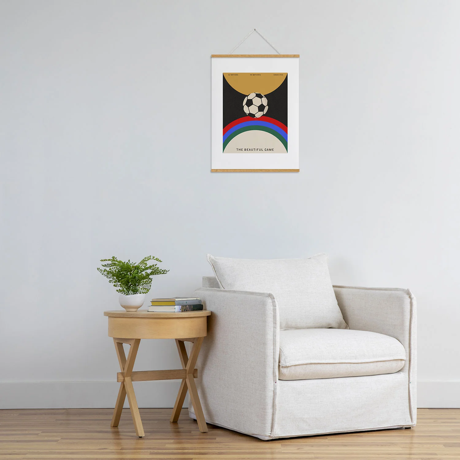 Society6 Design Studio The Beautiful Game Art Print - Image 39