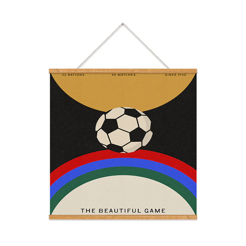 Society6 Design Studio The Beautiful Game Art Print - Image 43