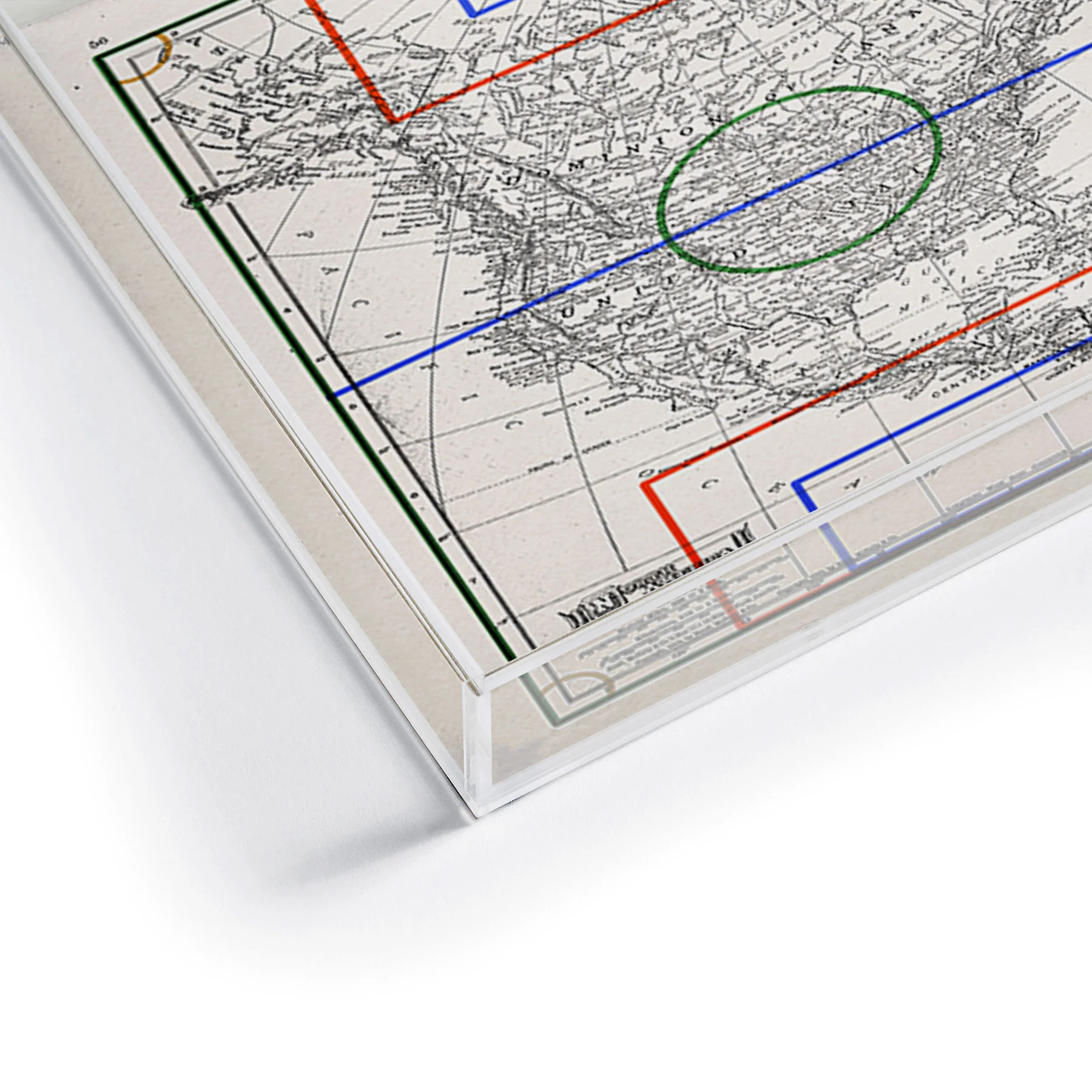 Society6 Design Studio Three Nations One Pitch Acrylic Tray - Image 9