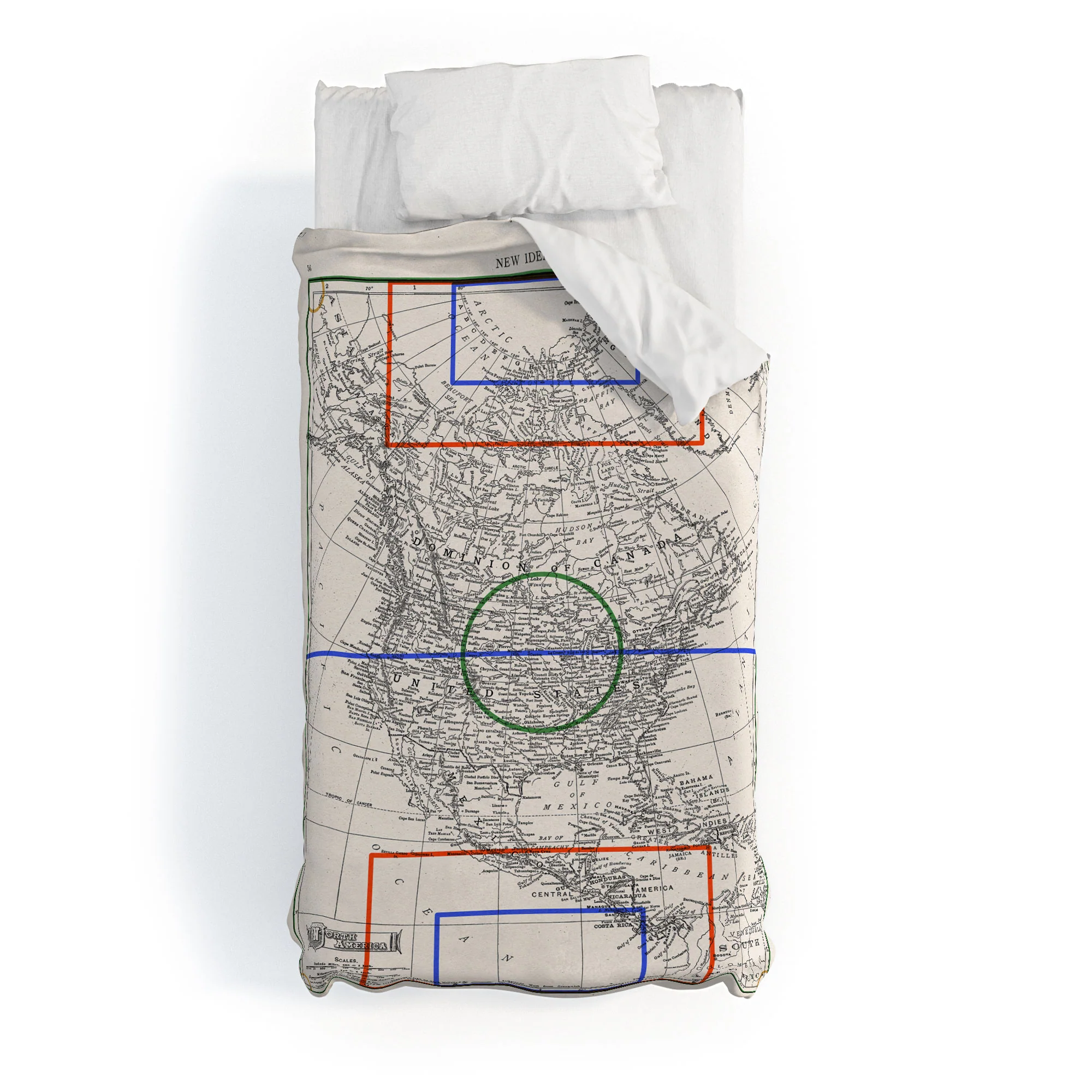 Society6 Design Studio Three Nations One Pitch Duvet Cover - Image 5