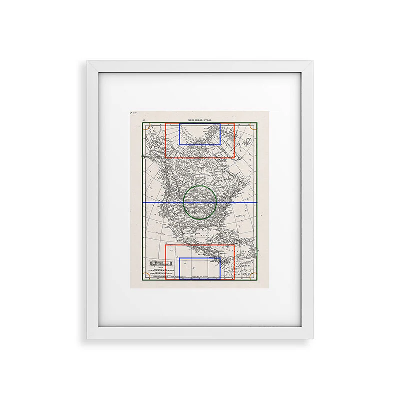 Society6 Design Studio Three Nations One Pitch Framed Art Print - Image 47