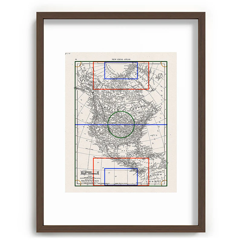 Society6 Design Studio Three Nations One Pitch Recessed Framing Rectangle - Image 23