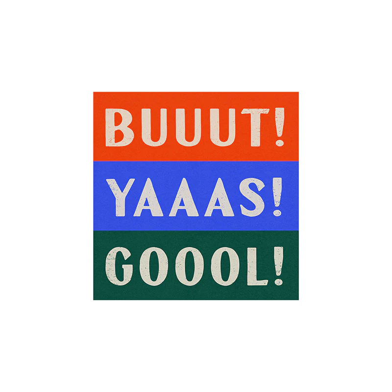 Society6 Design Studio Trilingual Goal Art Print - Image 13