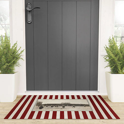 Society6 Design Studio Womens Soccer Game Welcome Mat - Image 4