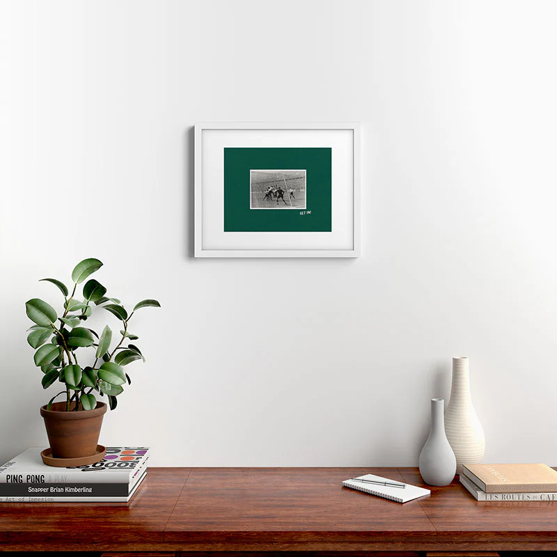 Society6 Design Studio World Cup Get In Framed Art Print - Image 44