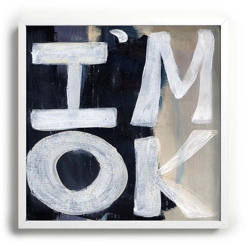 Sophia Buddenhagen I Am Ok Recessed Framing Square - Image 11