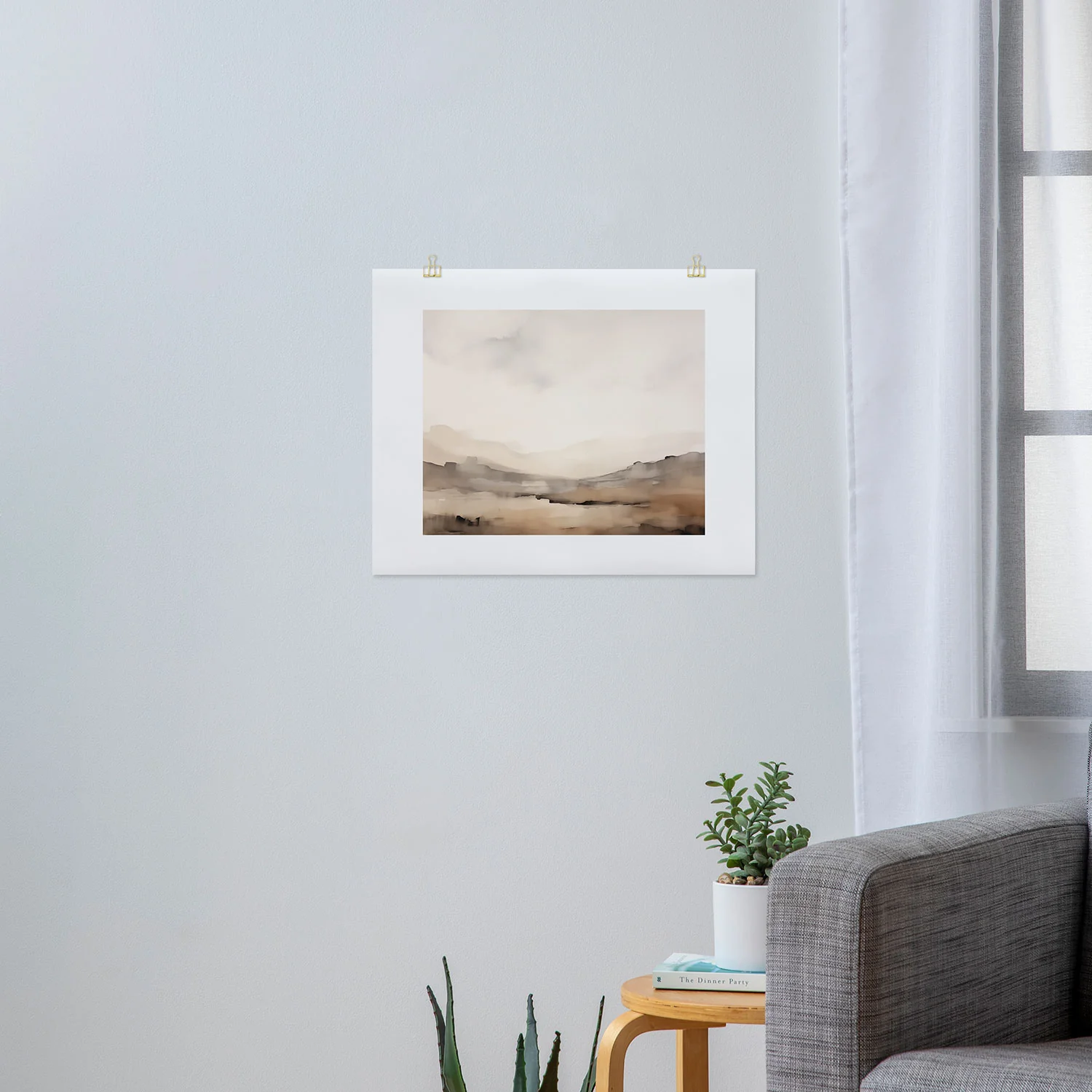 Summer Sun Home Art Rustic Landscape I Art Print - Image 9