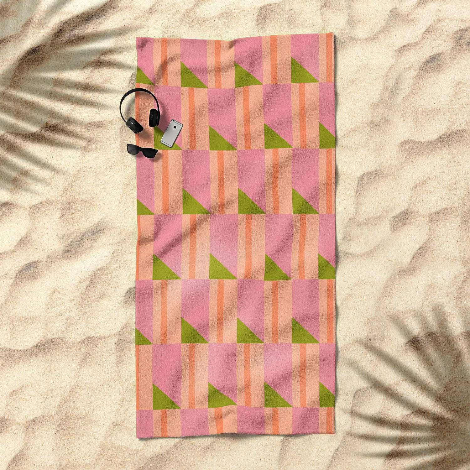SunshineCanteen Pink Hour Beach Towel - Image 2