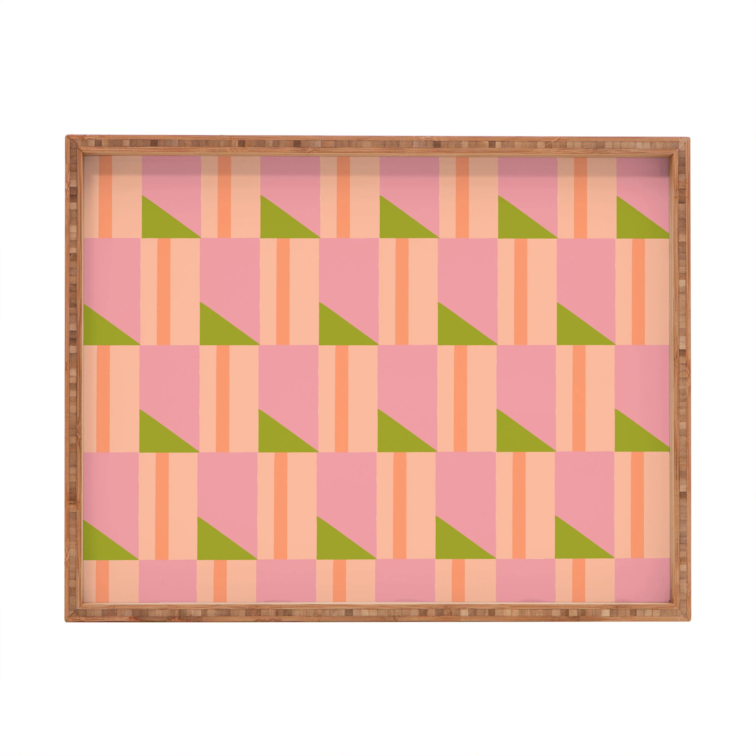 SunshineCanteen Pink Hour Rectangular Tray