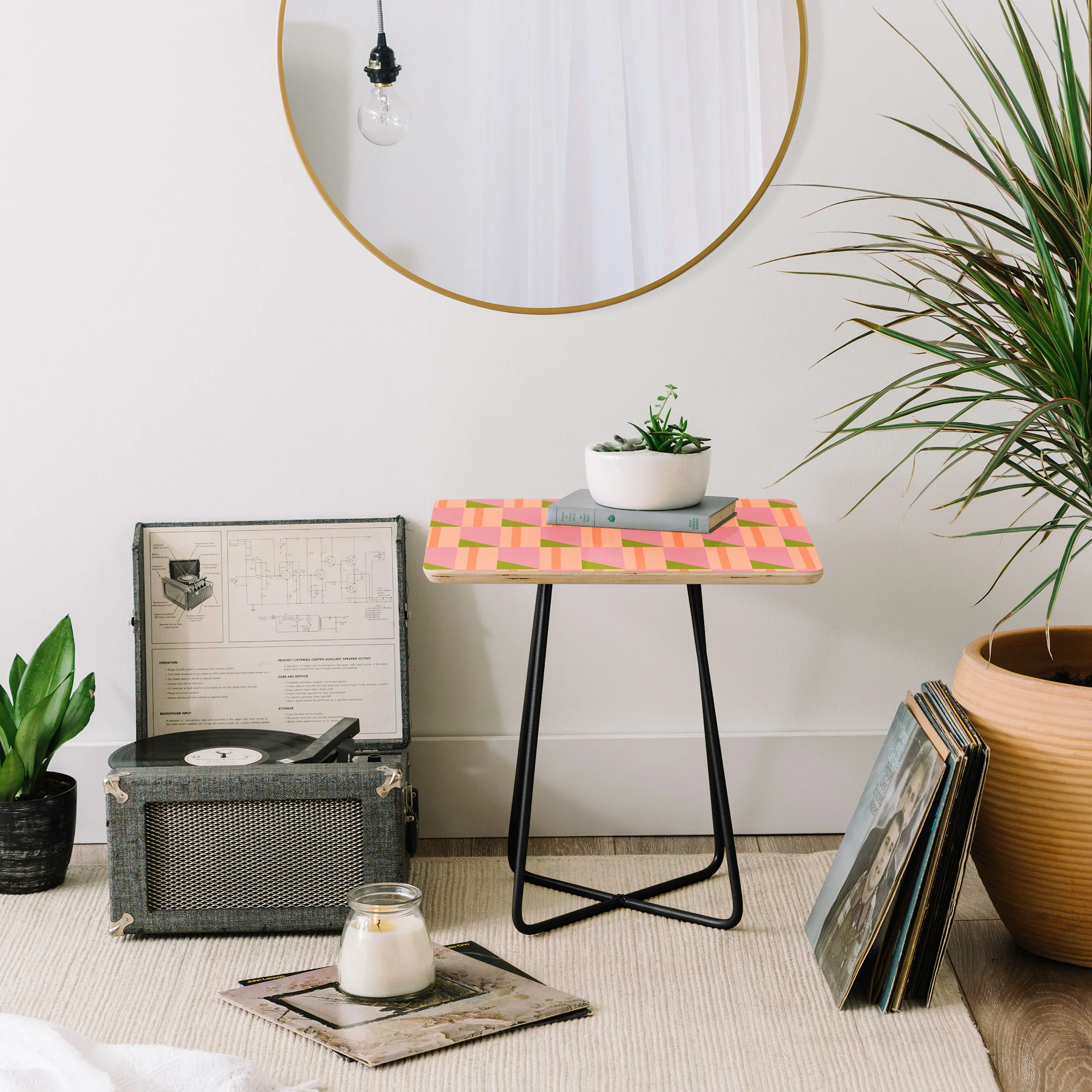 SunshineCanteen Pink Hour Side Table - Image 8