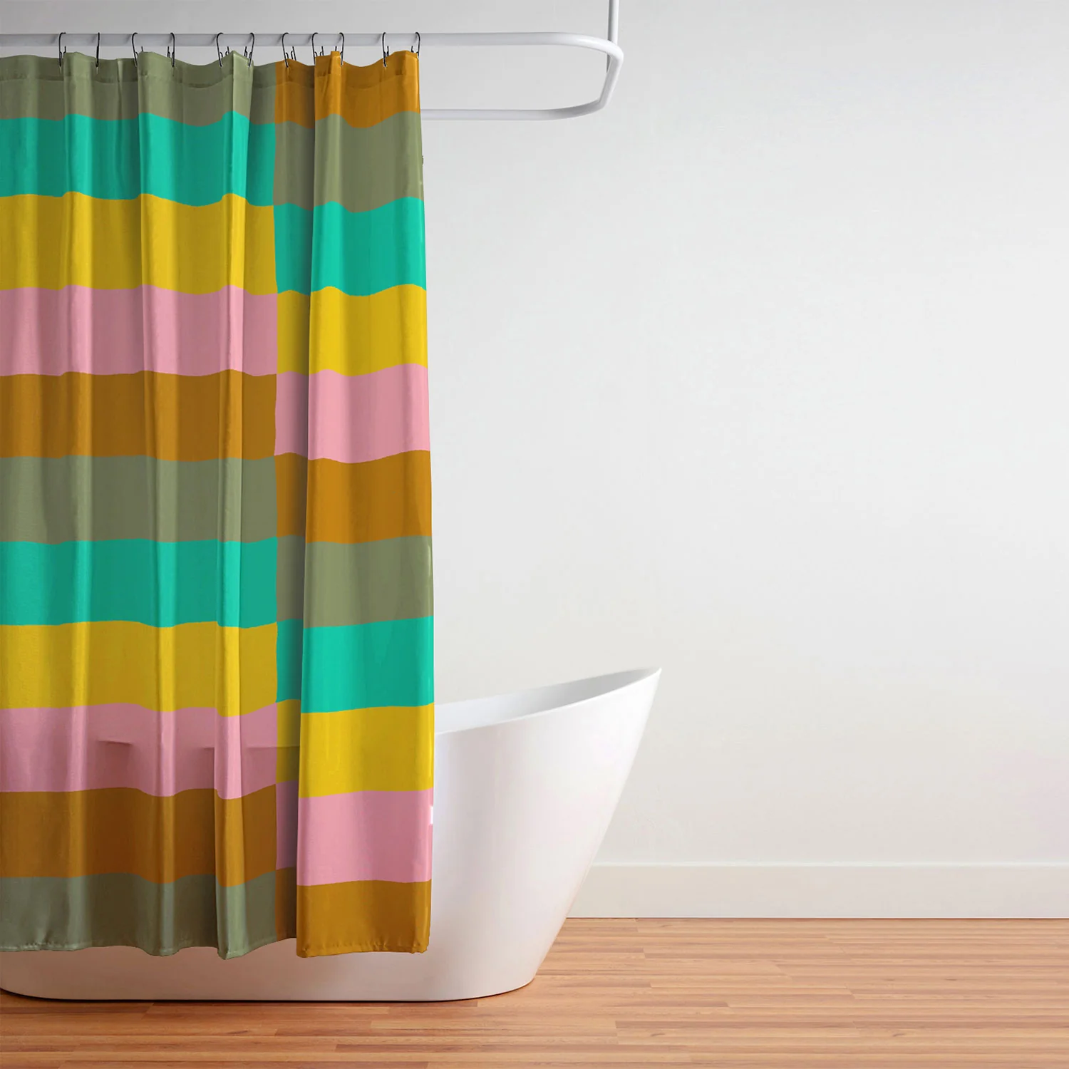 SunshineCanteen Sunset Sage Shower Curtain - Image 4