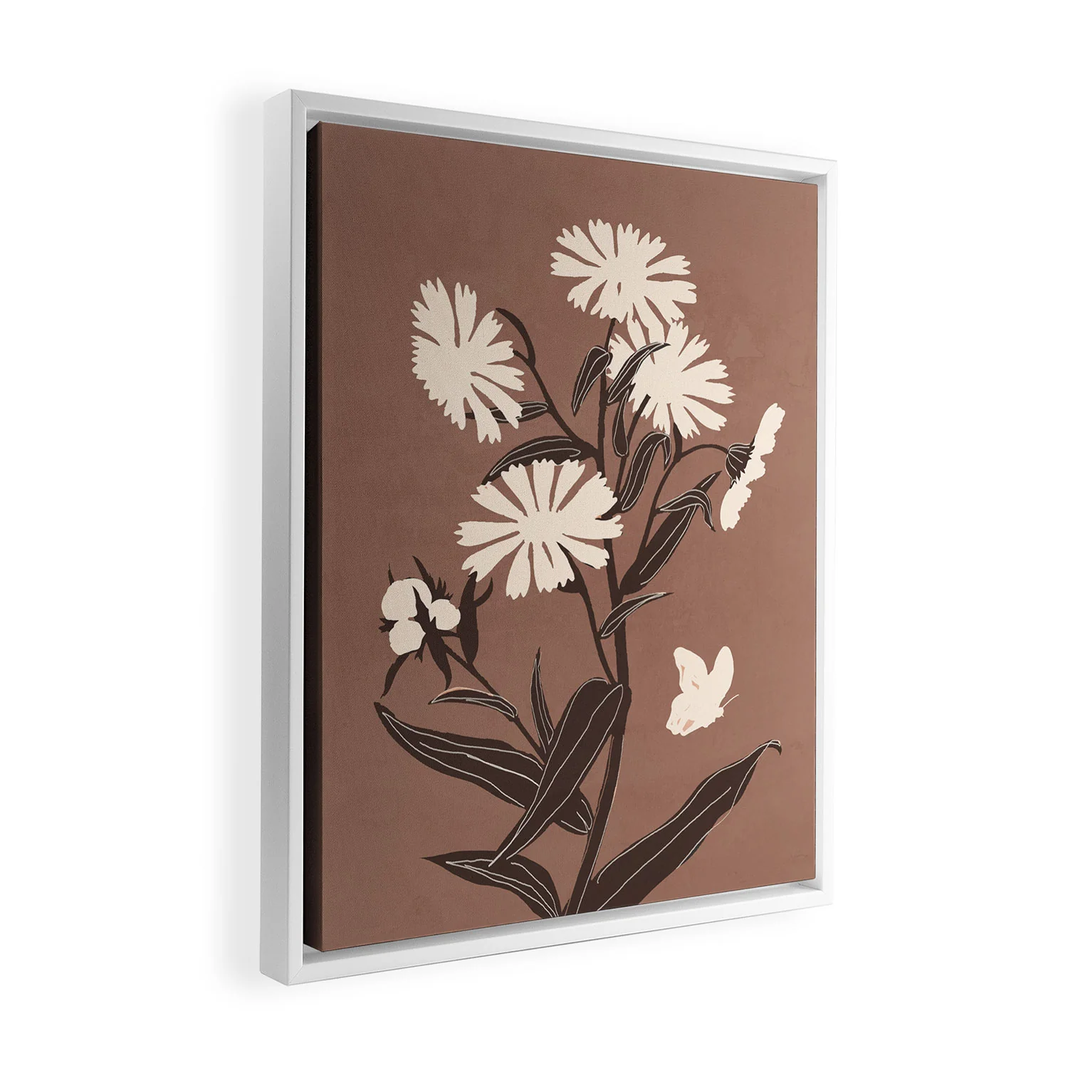 ThingDesign Abstract Flowers 16 Art Canvas - Image 15