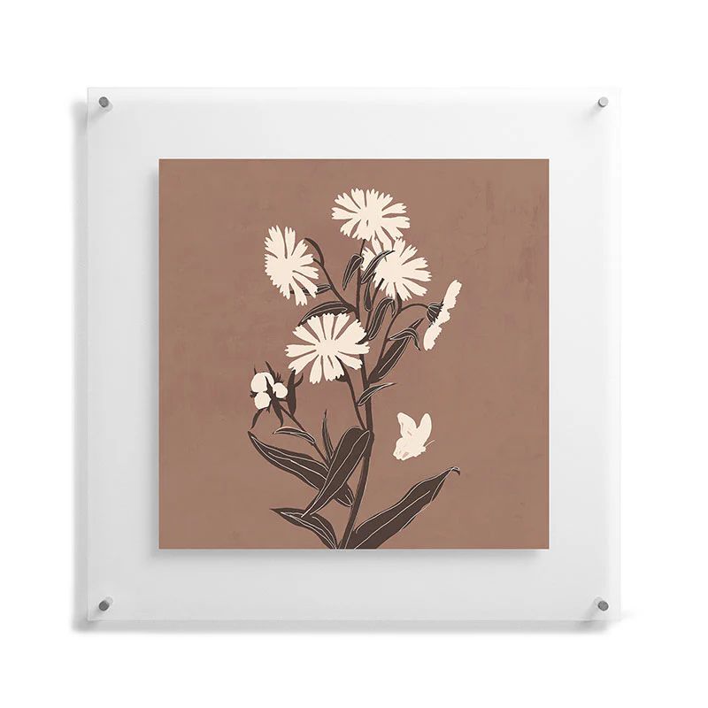 ThingDesign Abstract Flowers 16 Floating Acrylic Print - Image 39