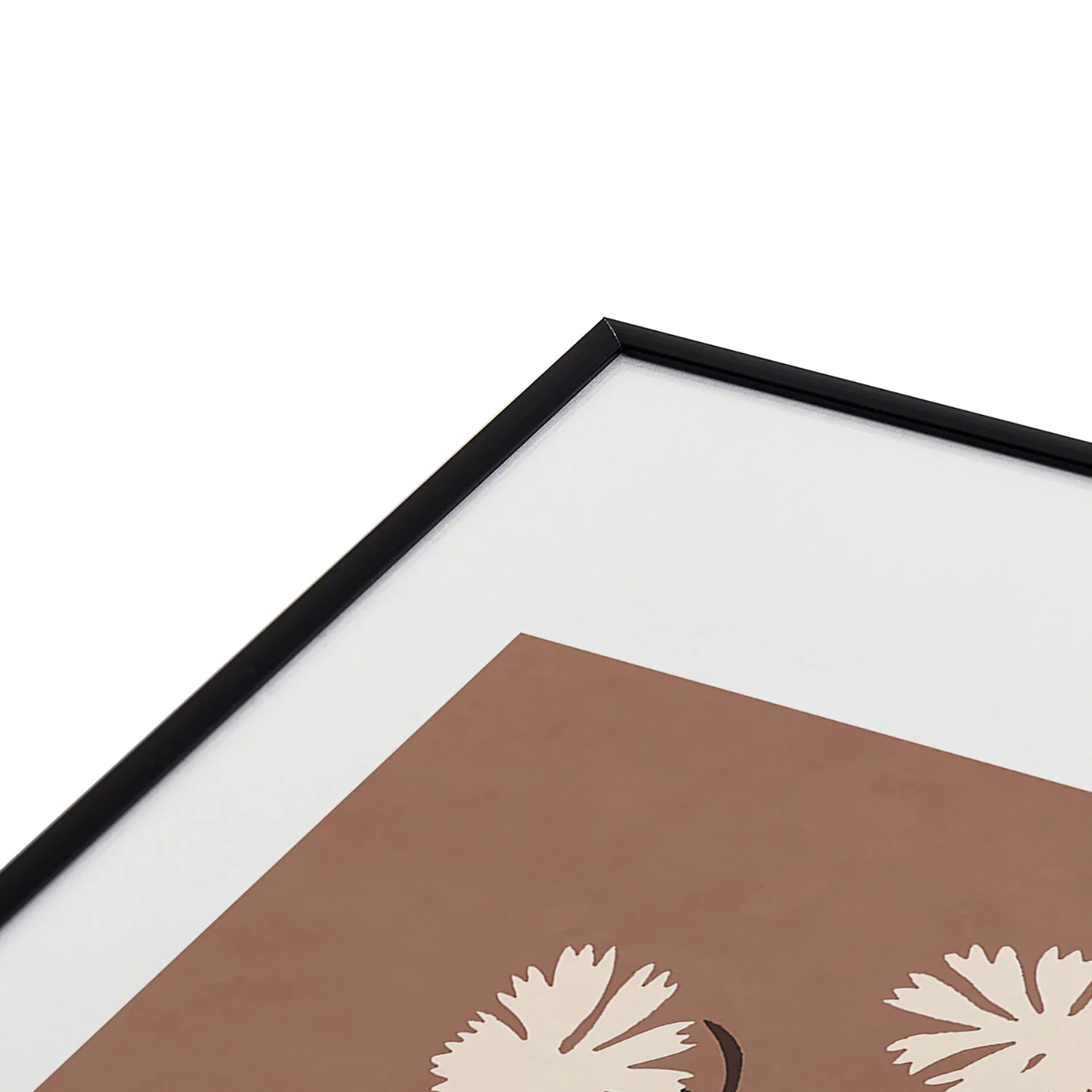 ThingDesign Abstract Flowers 16 Metal Framed Art Print - Image 23