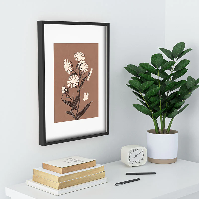 ThingDesign Abstract Flowers 16 Recessed Framing Rectangle - Image 18