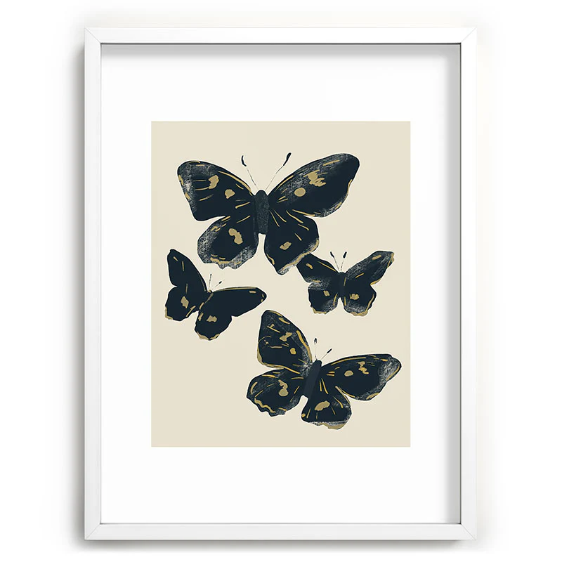 ThingDesign Black Butterflies 2 Recessed Framing Rectangle - Image 19