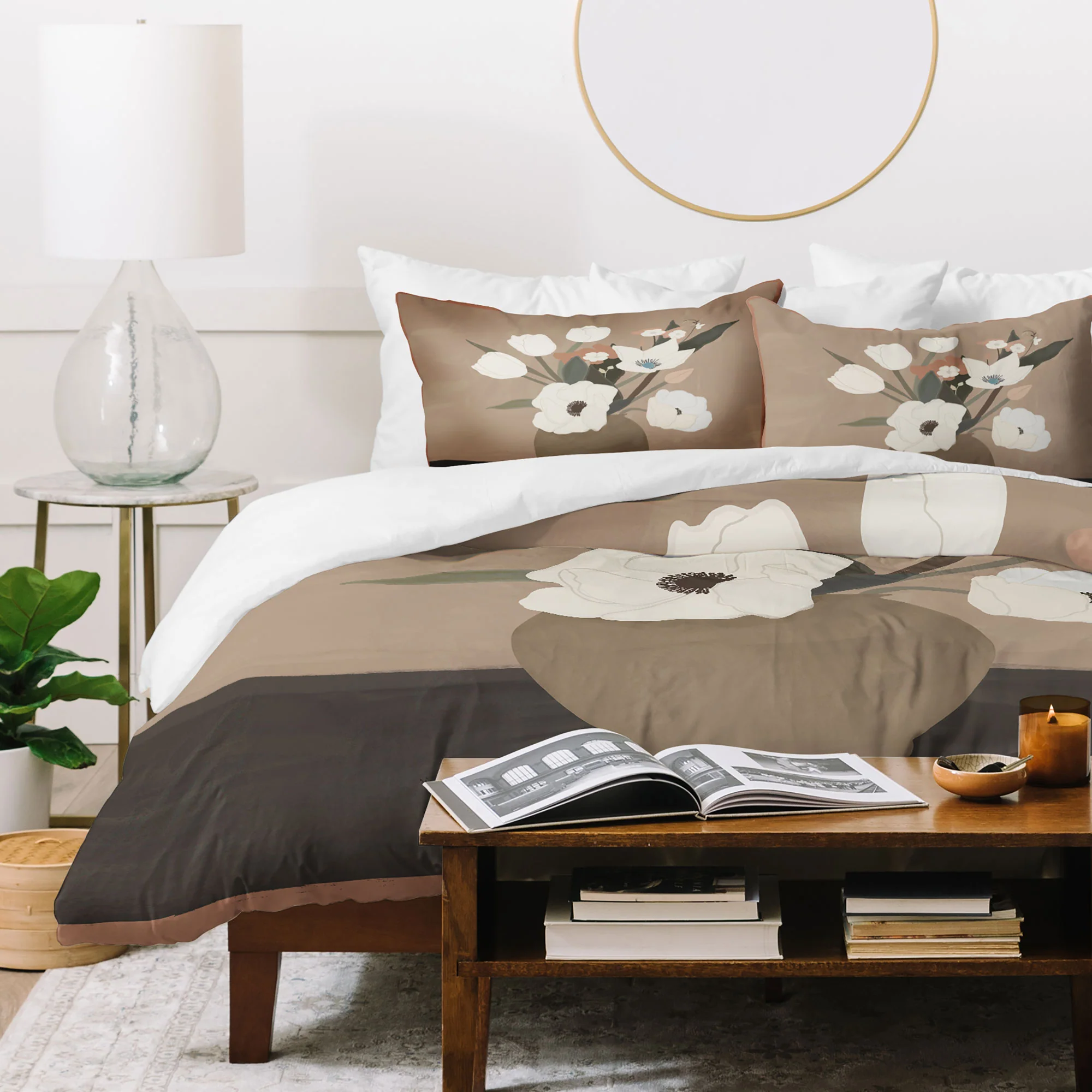 ThingDesign Gently Flowers Duvet Cover - Image 35