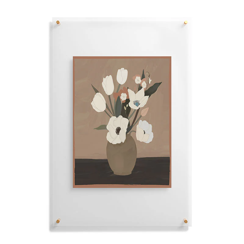 ThingDesign Gently Flowers Floating Acrylic Print - Image 31