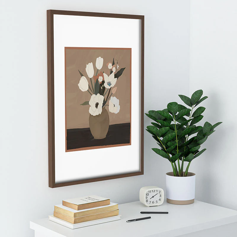 ThingDesign Gently Flowers Recessed Framing Rectangle - Image 32