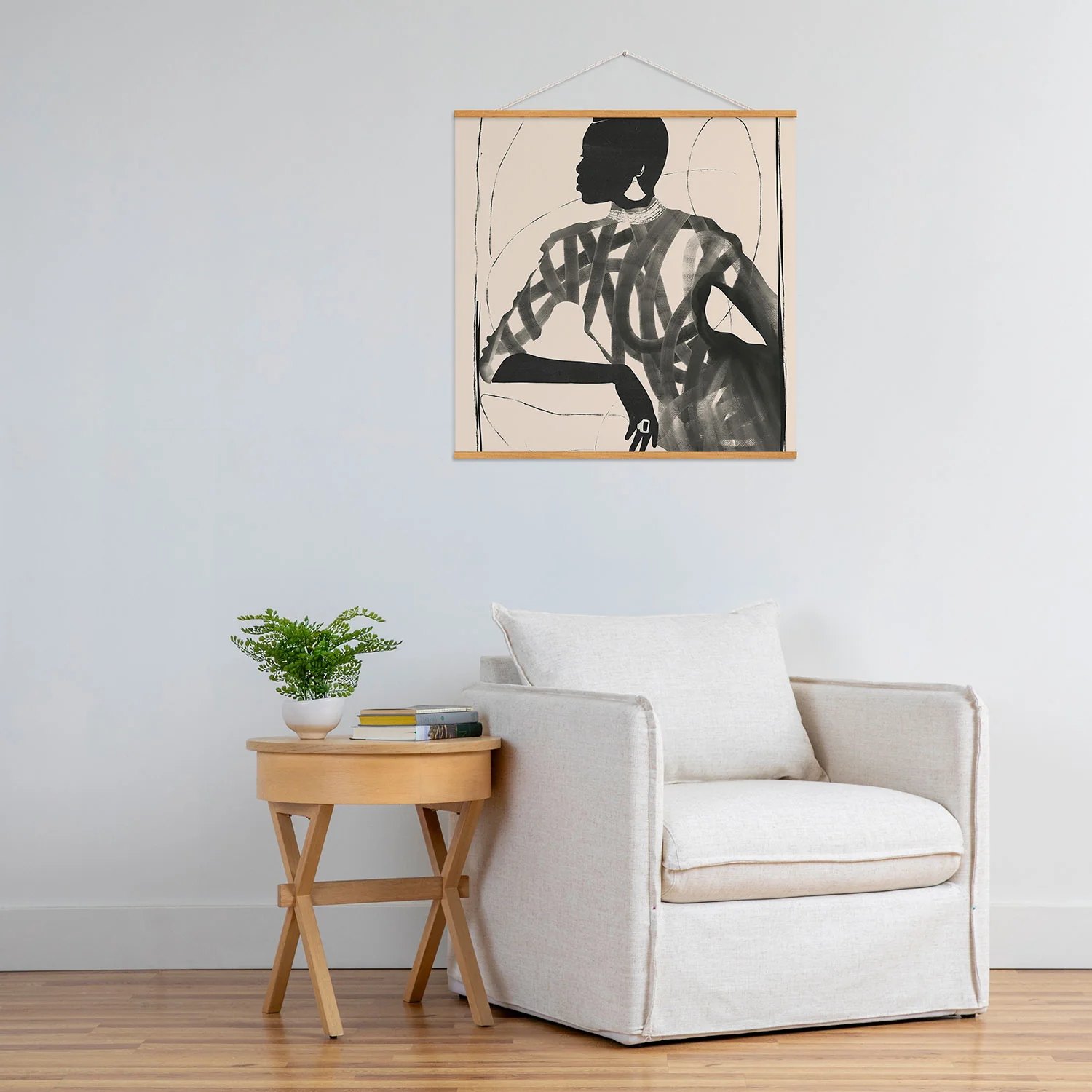ThingDesign Lady Portrait Art Print - Image 48