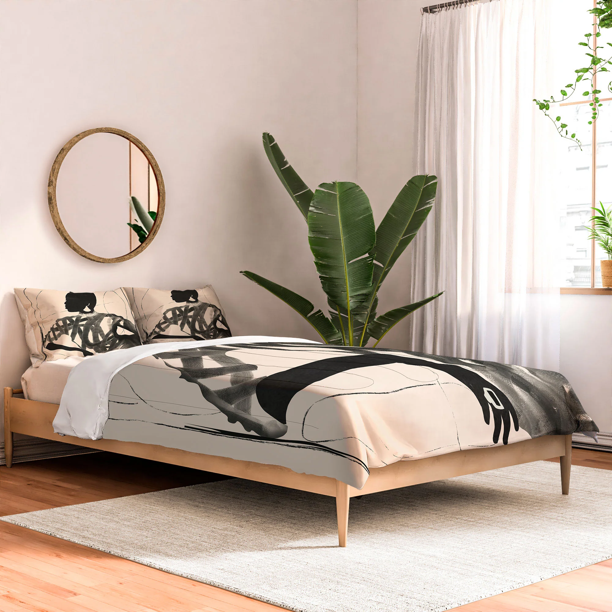 ThingDesign Lady Portrait Comforter - Image 2