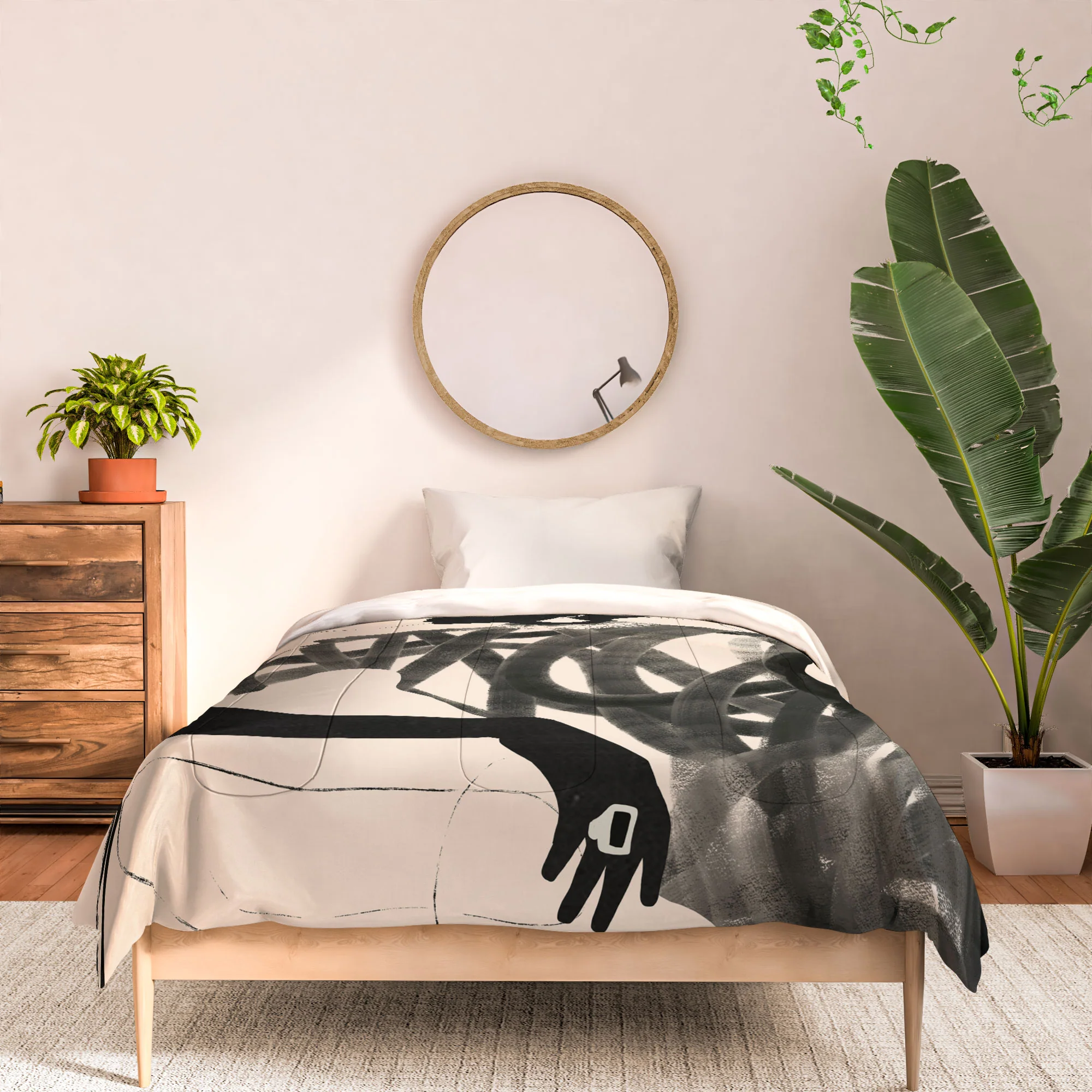 ThingDesign Lady Portrait Comforter - Image 9