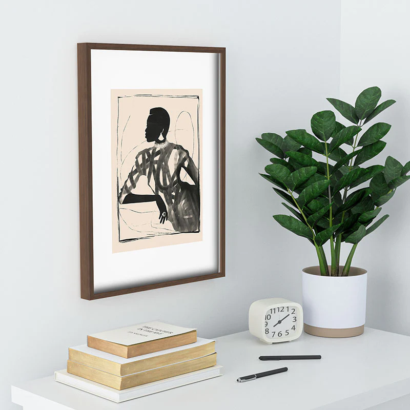 ThingDesign Lady Portrait Recessed Framing Rectangle - Image 24