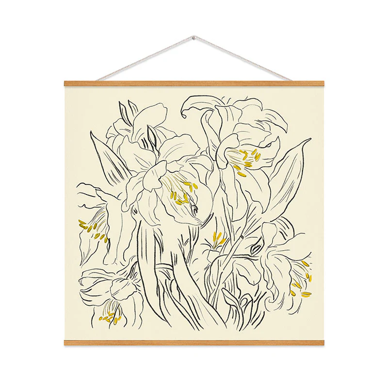 ThingDesign Minimalist Garden flowers Art Print - Image 46
