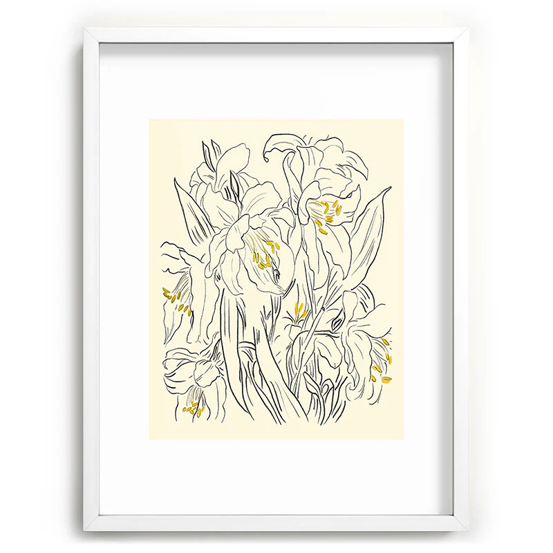 ThingDesign Minimalist Garden flowers Recessed Framing Rectangle - Image 19
